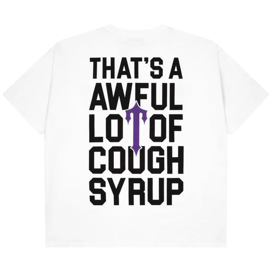 Trapstar X Cough Syrup Irongate T-Shirt White
