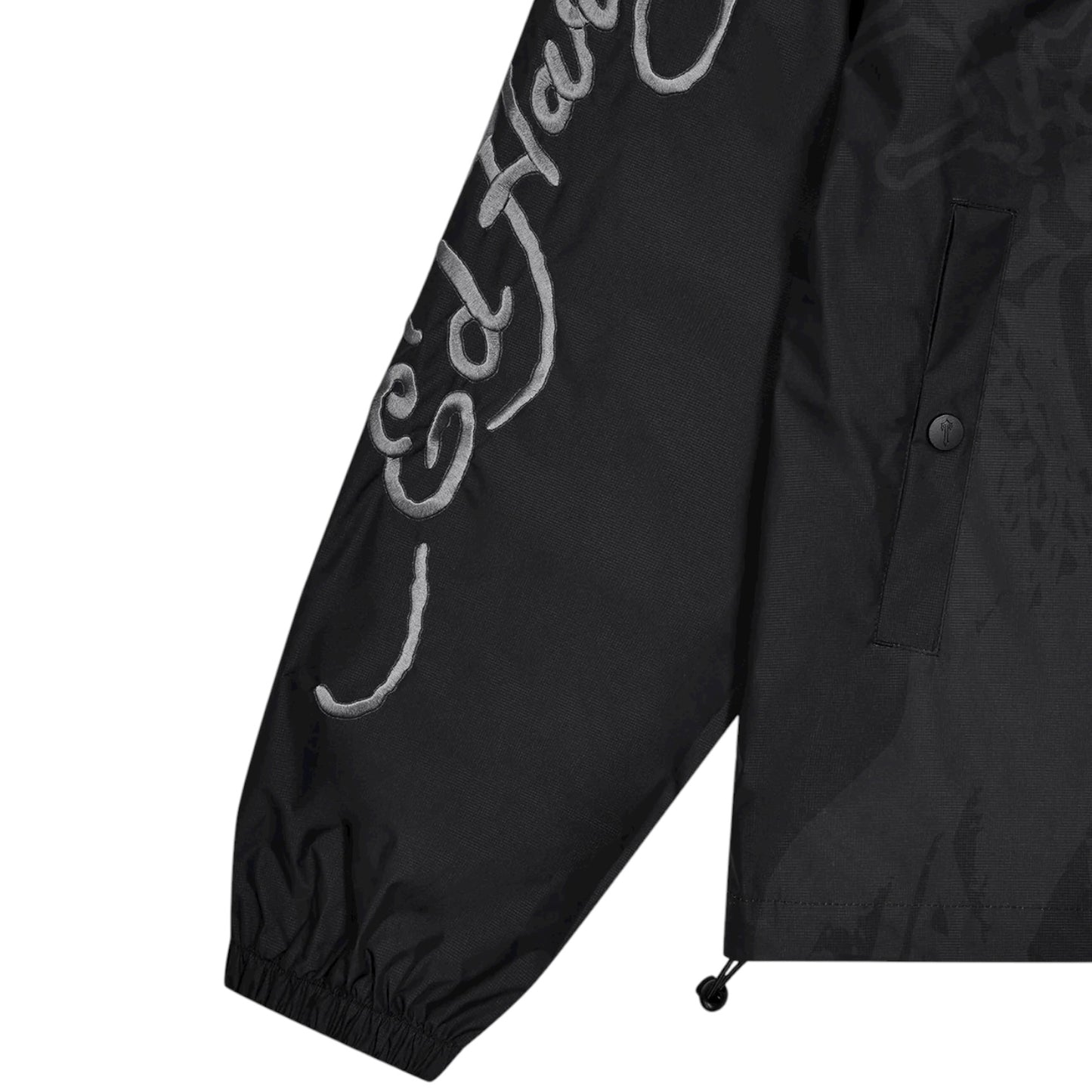 Trapstar X Ed Hardy Geisha Windbreaker Black