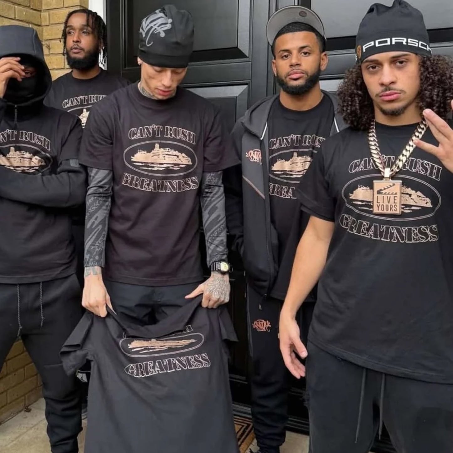 Corteiz X Central Cee Can’t Rush Greatness T-Shirt