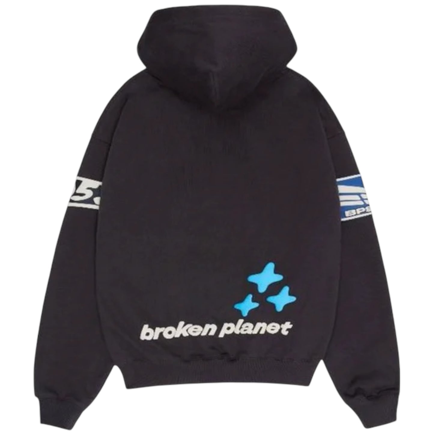 Broken Planet Escape To The Future Hoodie Soot Black