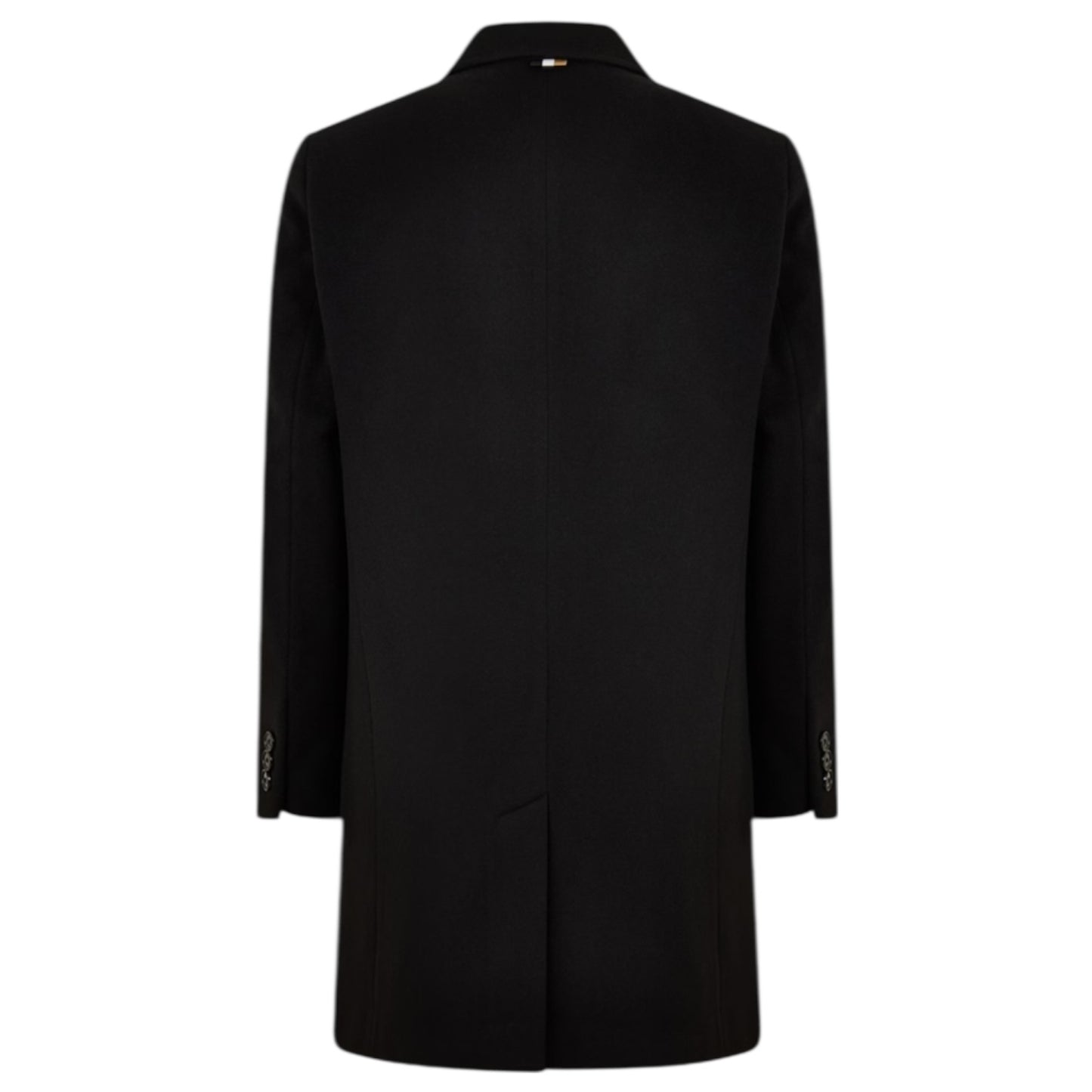 Hugo Boss Wool Hyde Coat Slim Fitted Black