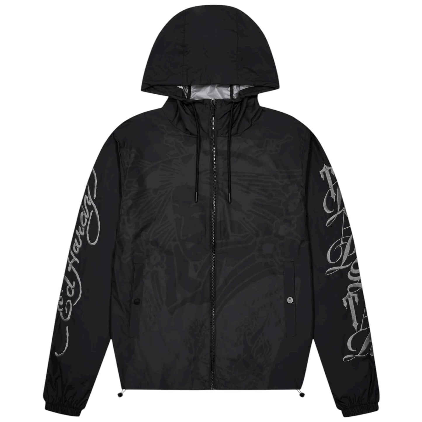 Trapstar X Ed Hardy Geisha Windbreaker Black