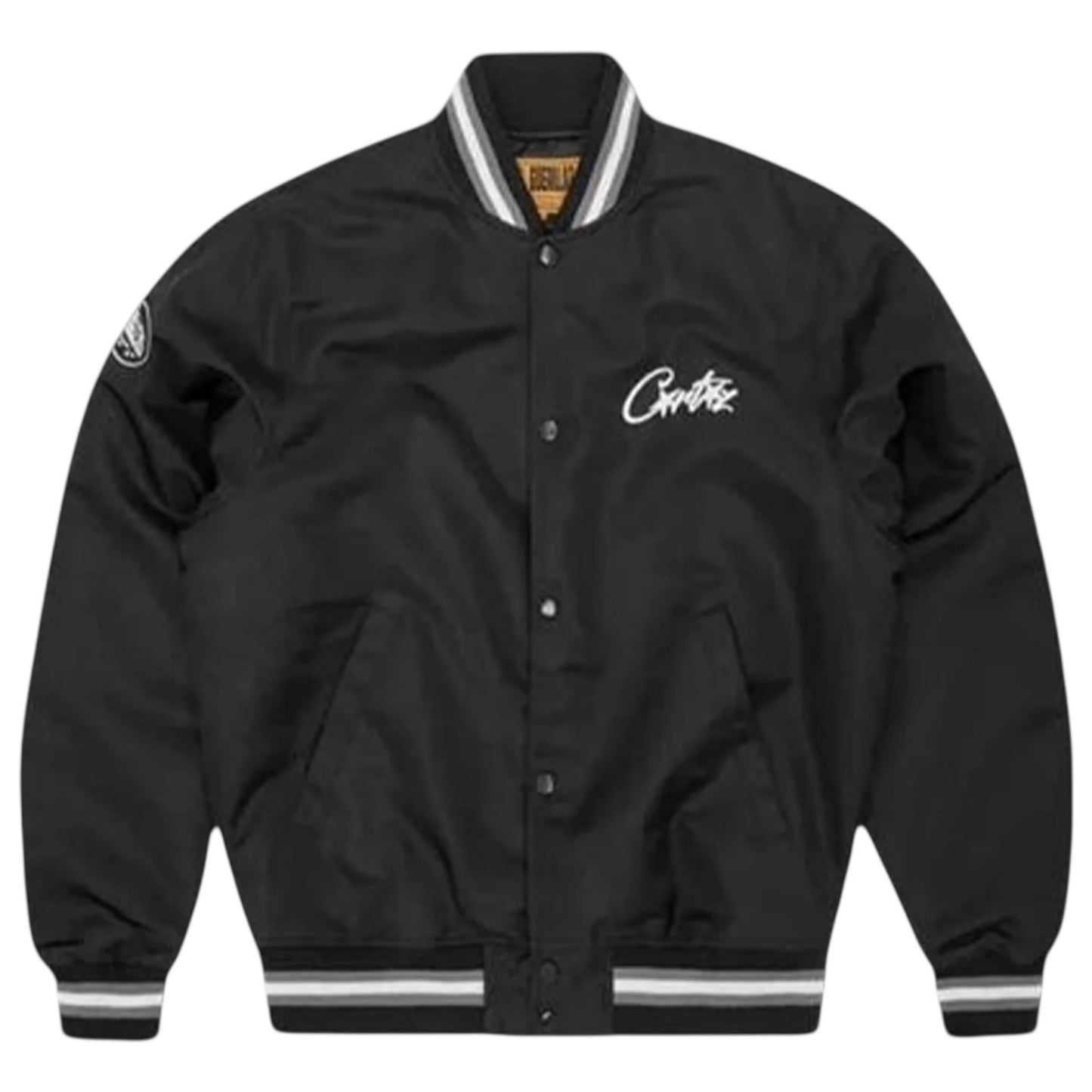 Corteiz Stadium Jacket Black