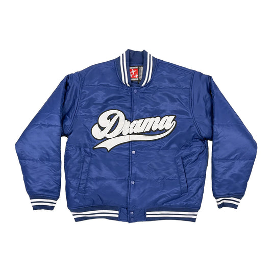Drama Call Stadium Jacket Blue