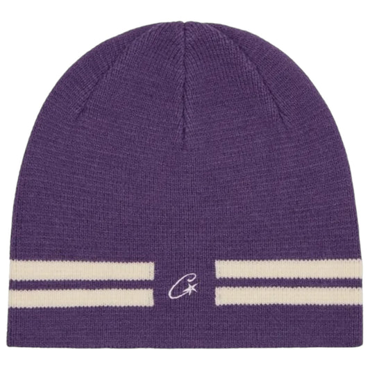Corteiz VVS Knit Beanie Purple