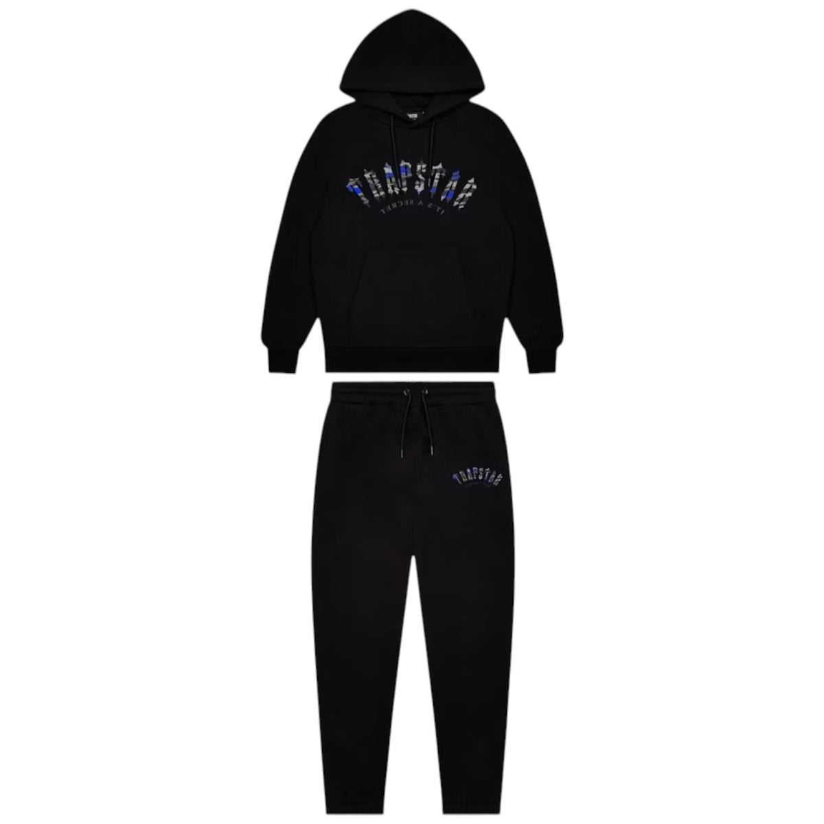 Trapstar Irongate Arch Camo Tracksuit Black/Midnight