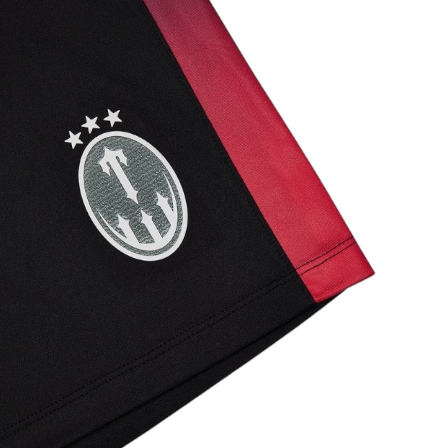 Trapstar Crest Training Shorts Black/Red
