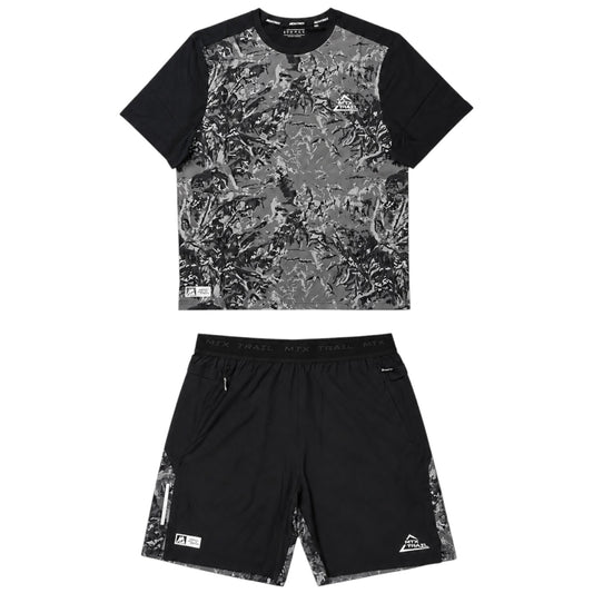 Montirex Triax Trail T-Shirt/Shorts Set Black