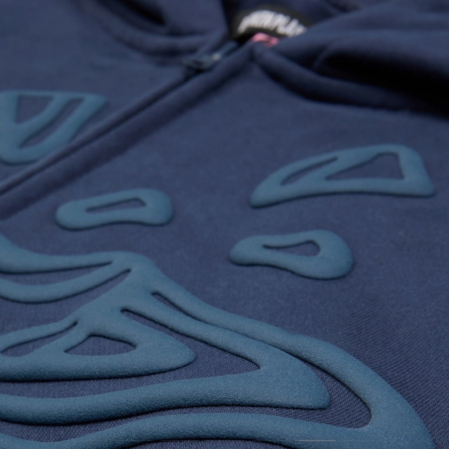 Broken Planet Zip Up Hoodie Deep Navy