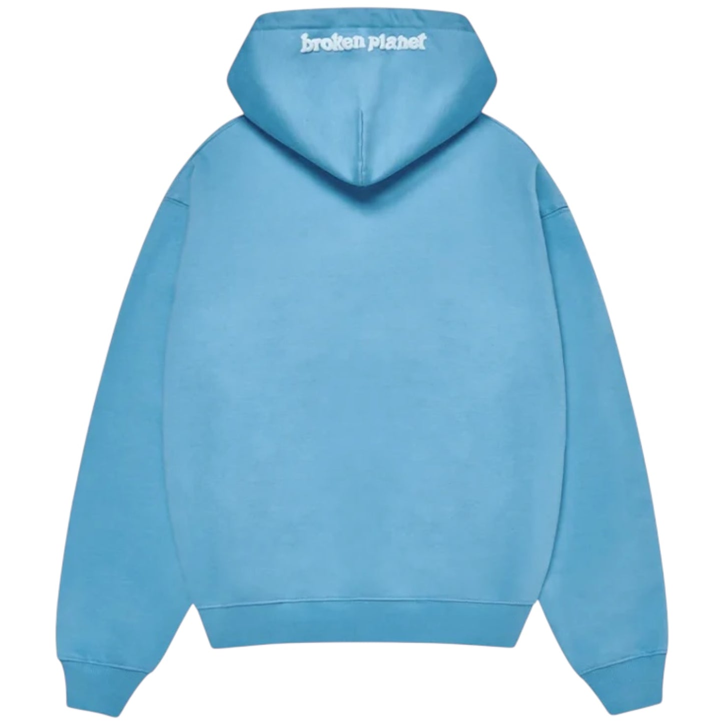 Broken Planet Zip Up Hoodie Light Blue