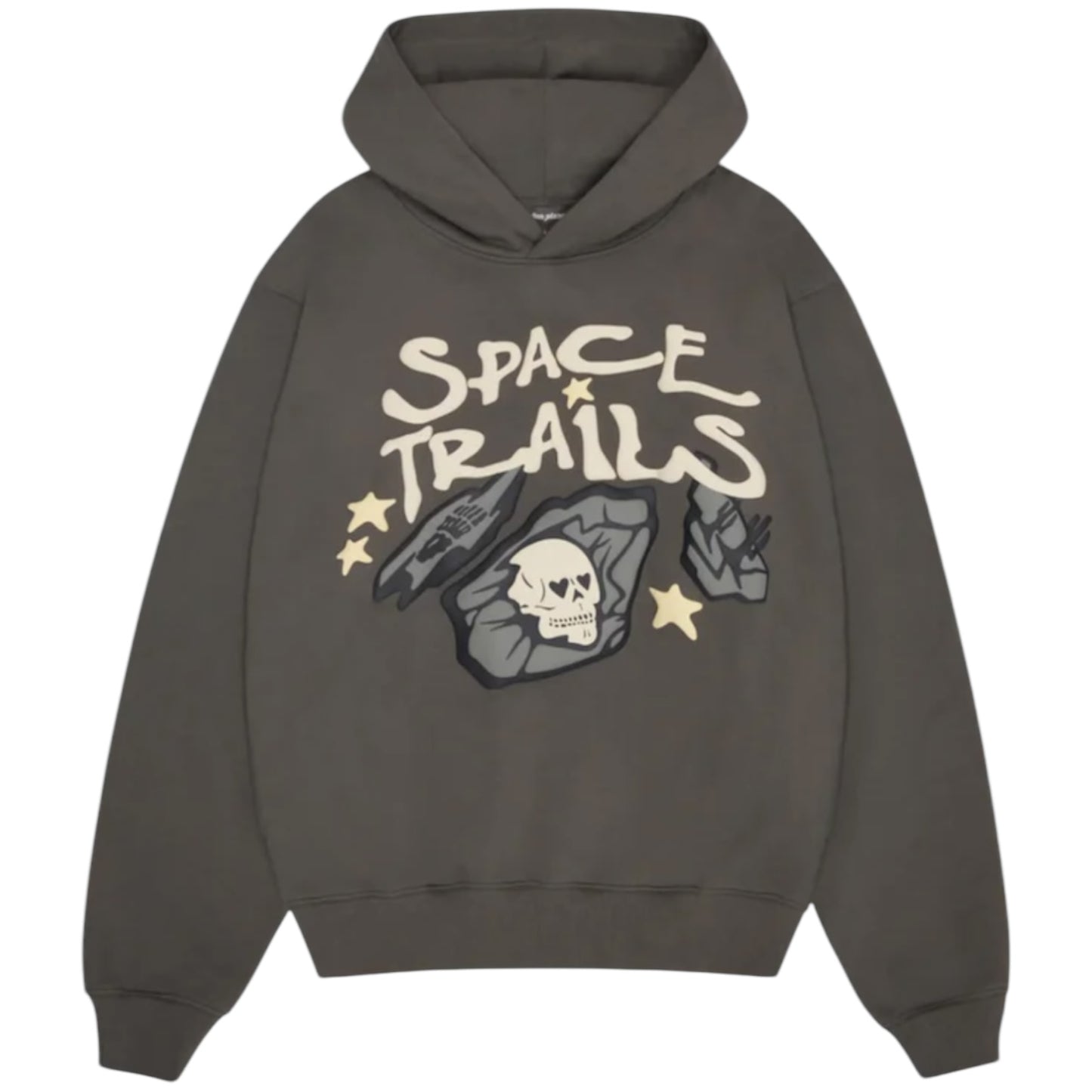 Broken Planet Space Trails Hoodie Beluga Grey