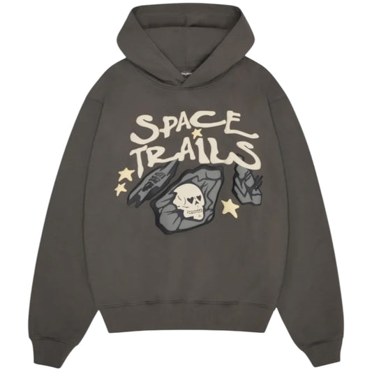 Broken Planet Space Trails Hoodie Beluga Grey