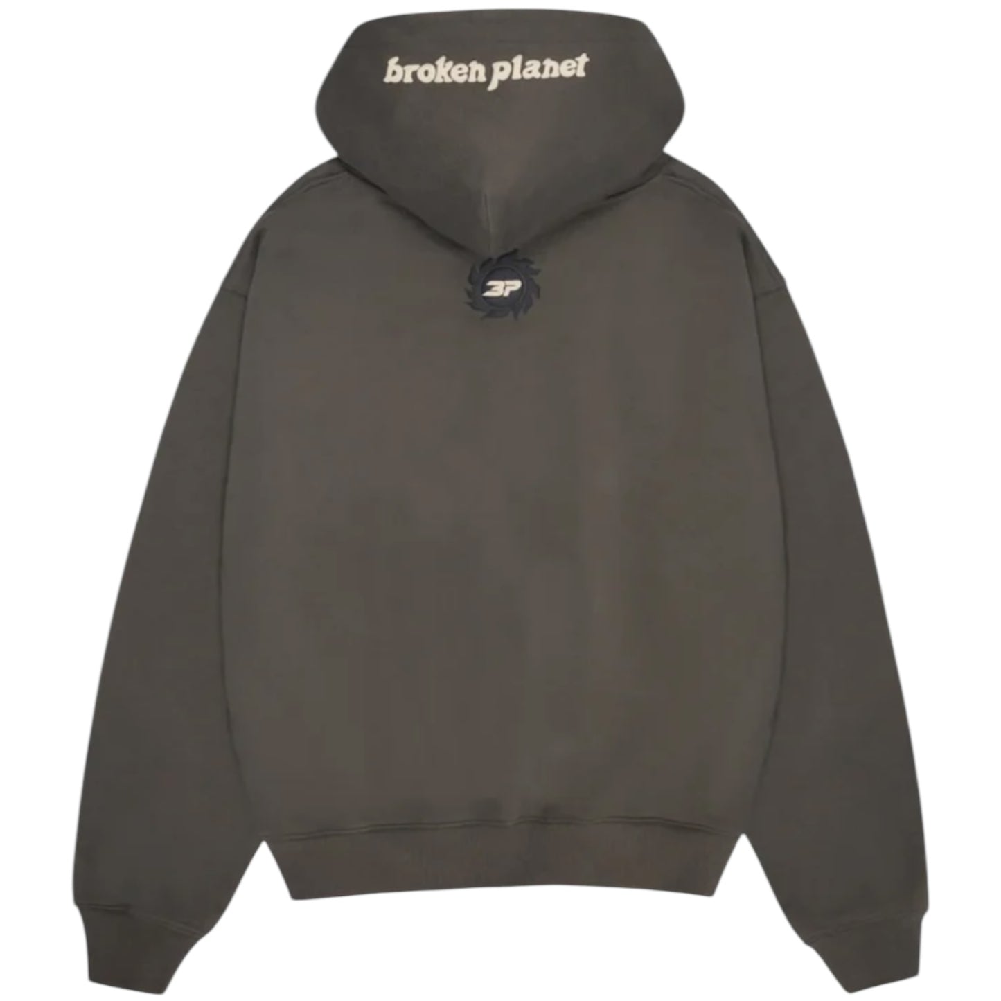 Broken Planet Space Trails Hoodie Beluga Grey