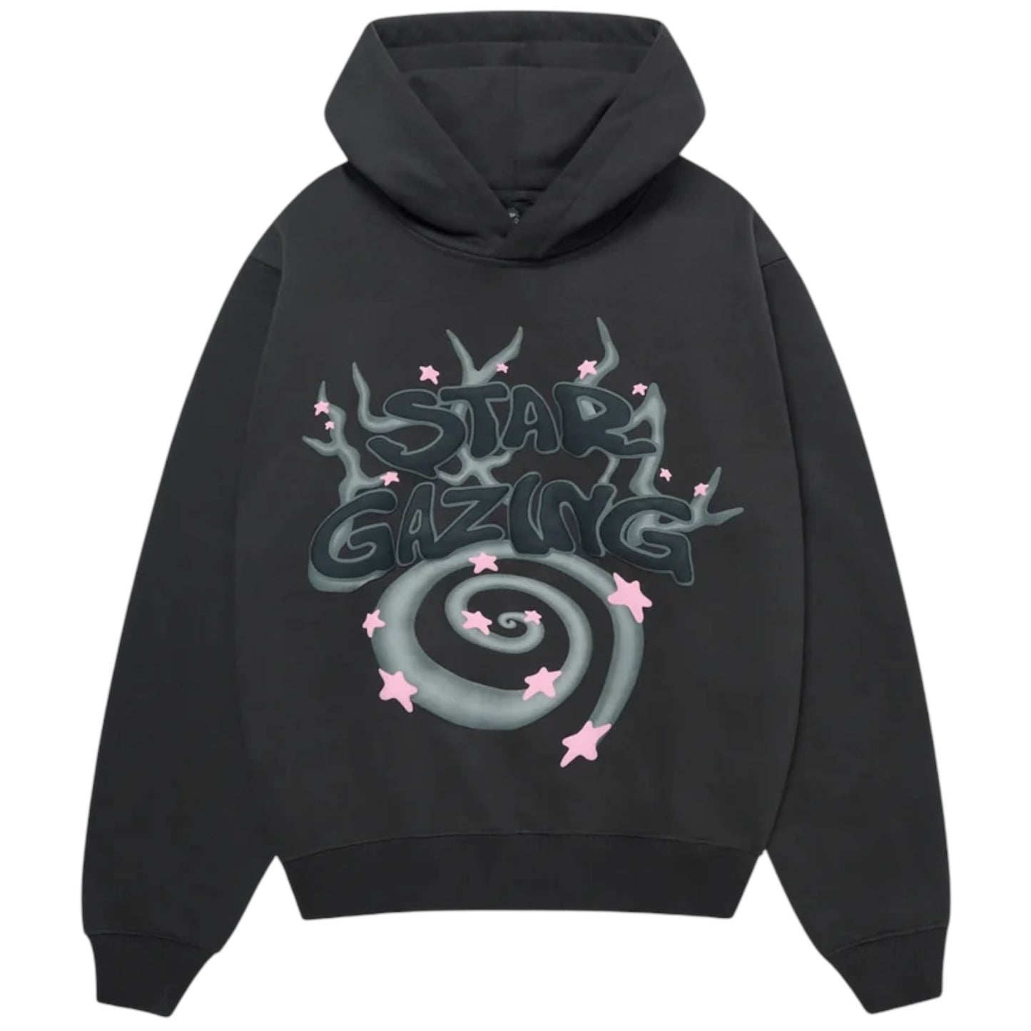 Broken Planet Star Gazing Hoodie Soot Black