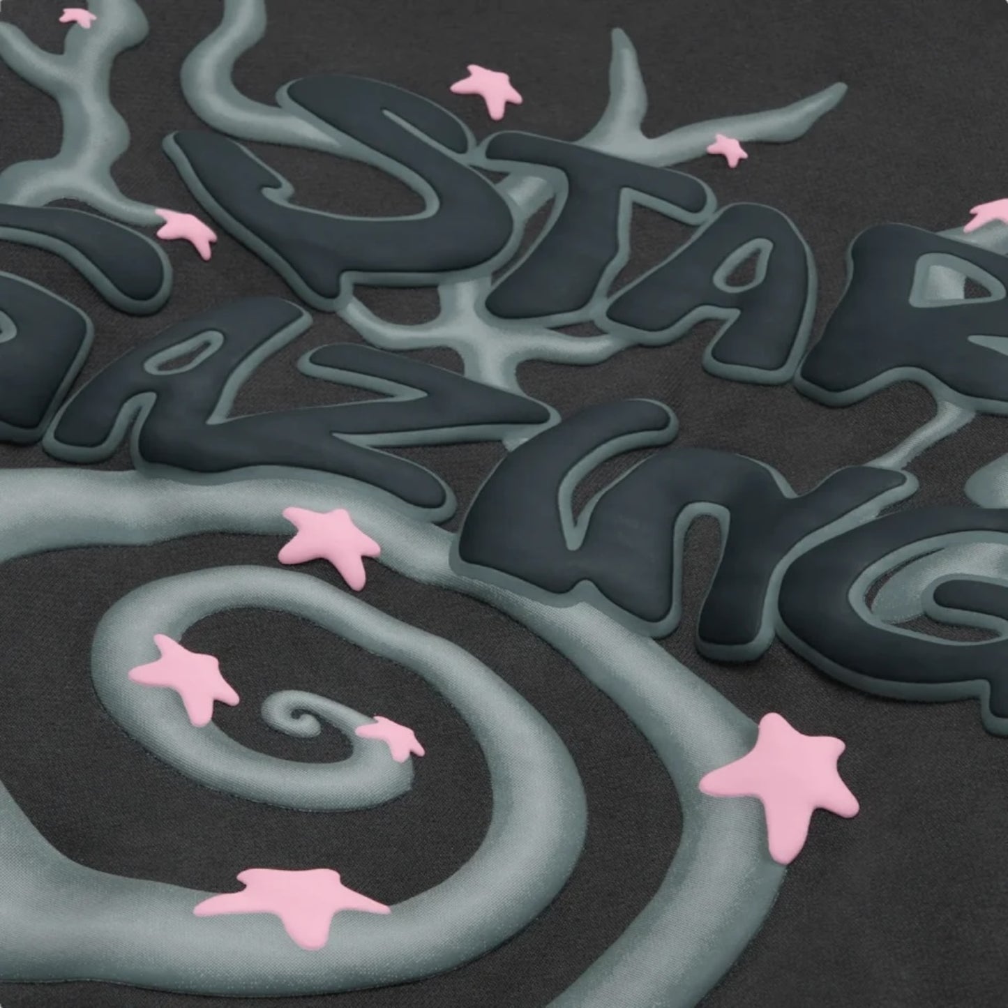 Broken Planet Star Gazing Hoodie Soot Black