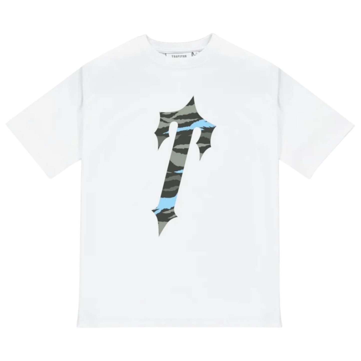 Trapstar Decoded All Terrain T-Shirt Camo Blue