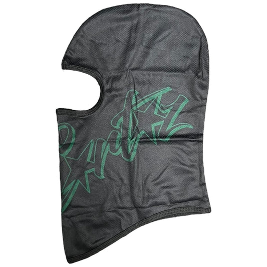 Corteiz Allstarz Ski Mask Black/Green