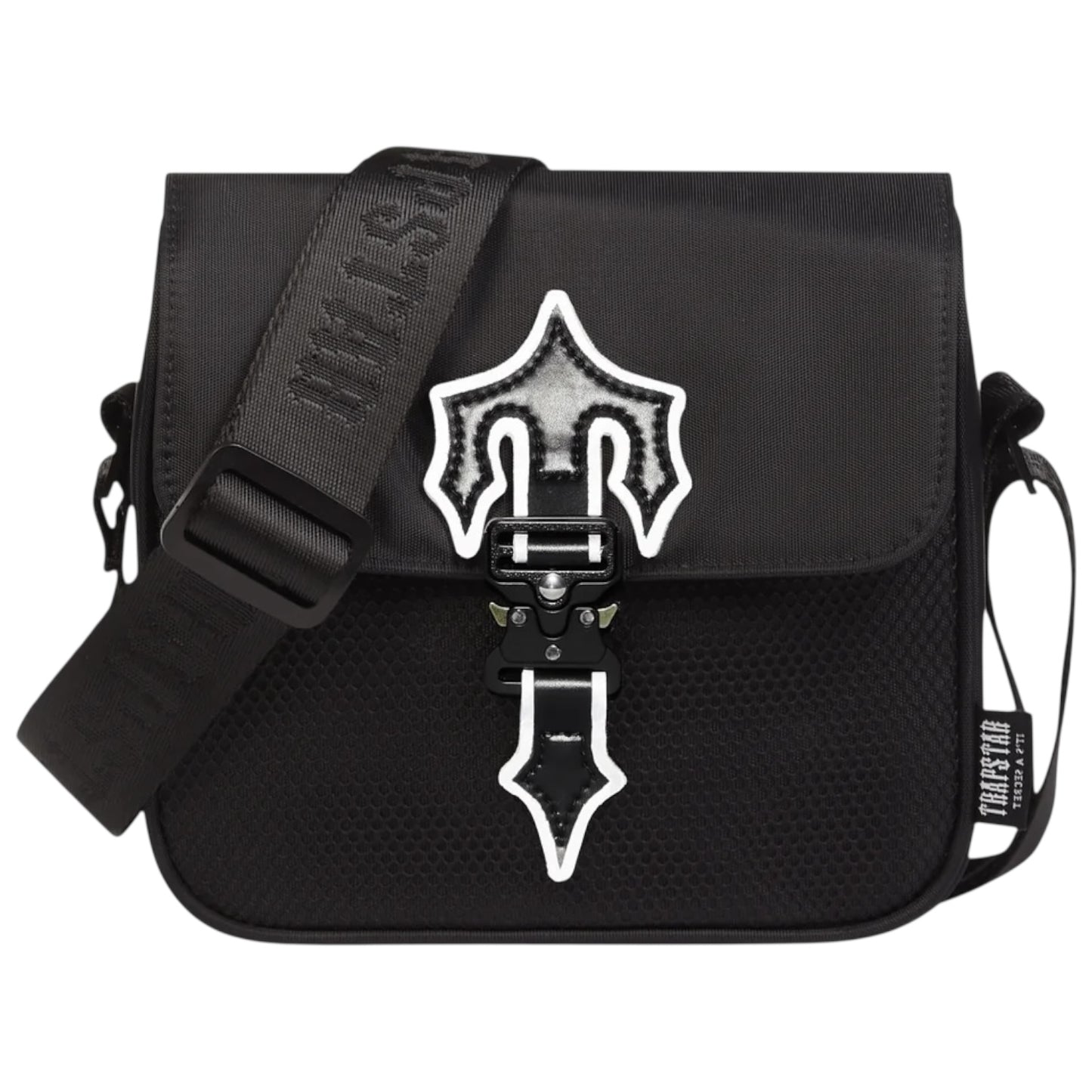 Trapstar Irongate Messenger Bag Black/White