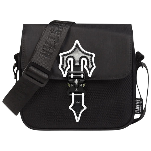 Trapstar Irongate Messenger Bag Black/White
