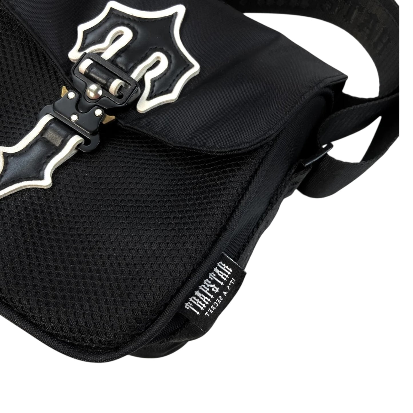 Trapstar Irongate Messenger Bag Black/White