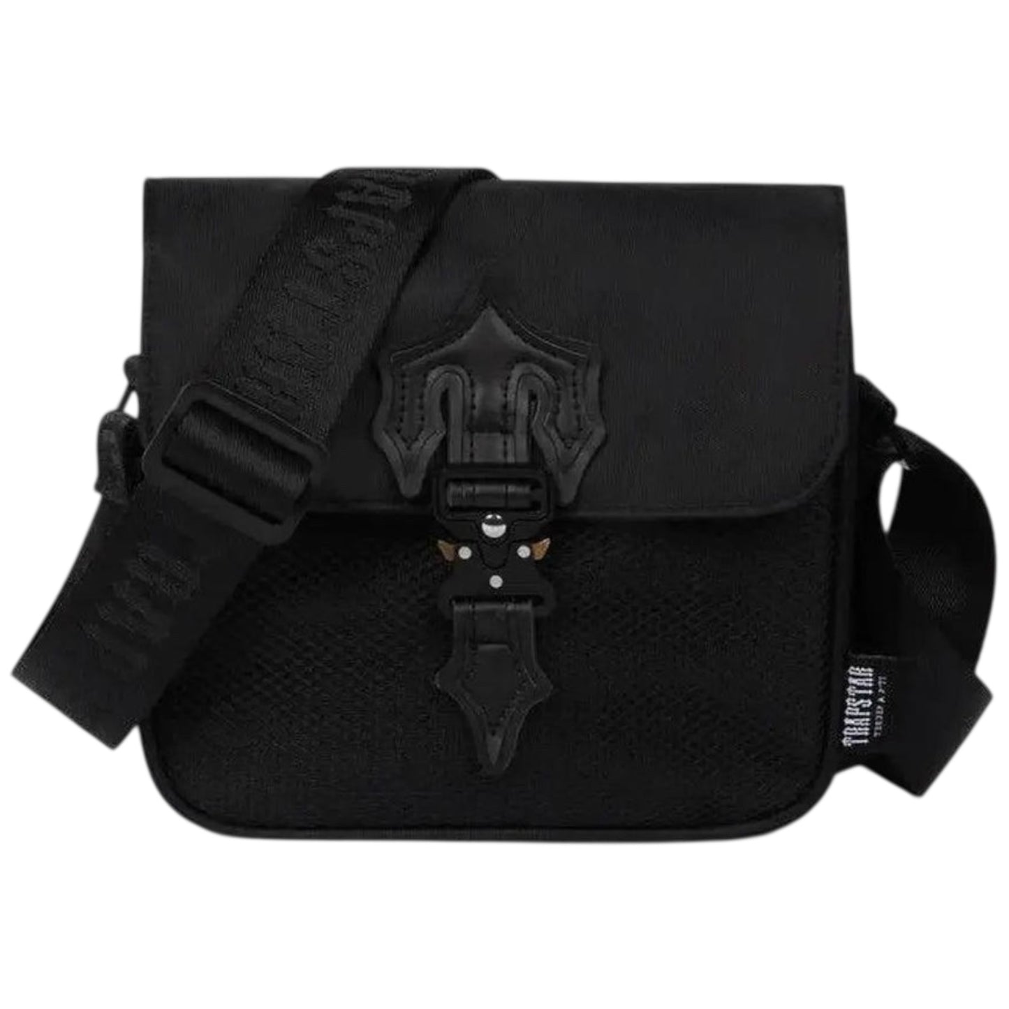 Trapstar Irongate Messenger Bag Triple Black