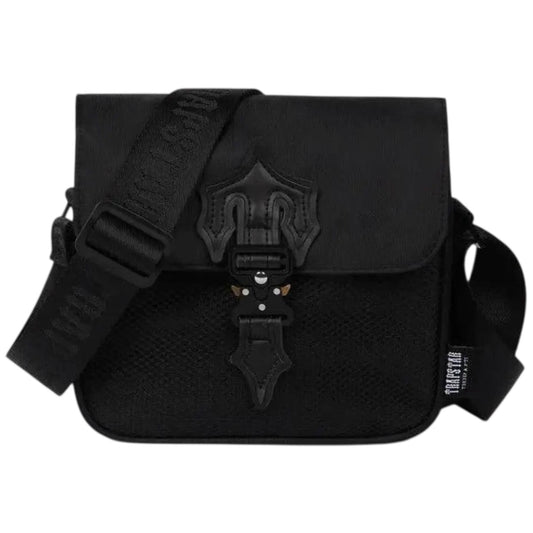 Trapstar Irongate Messenger Bag Triple Black