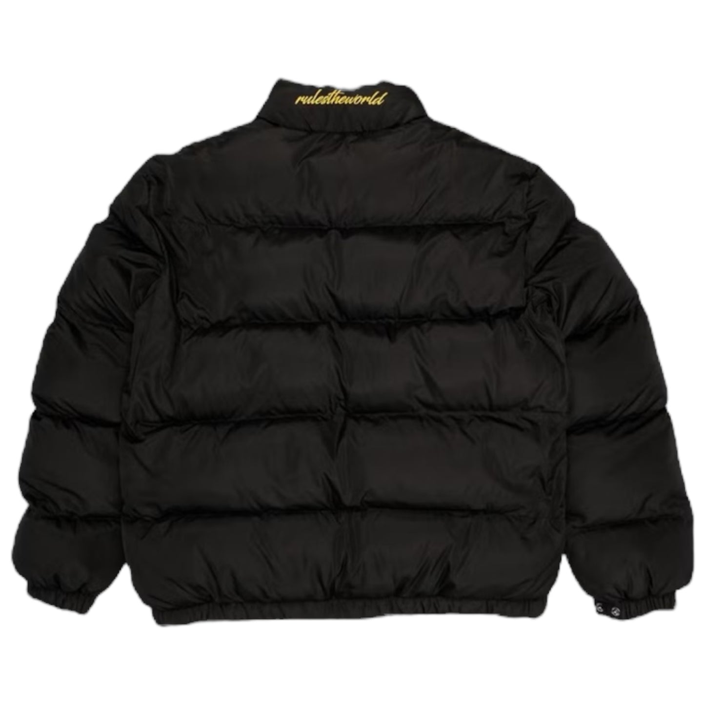 Corteiz Bolo Puffer Jacket Black/Yellow