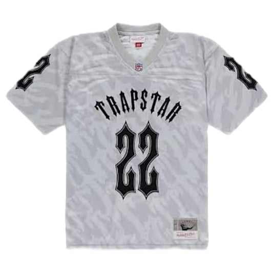 Trapstar X NFL Football Jersey Grey