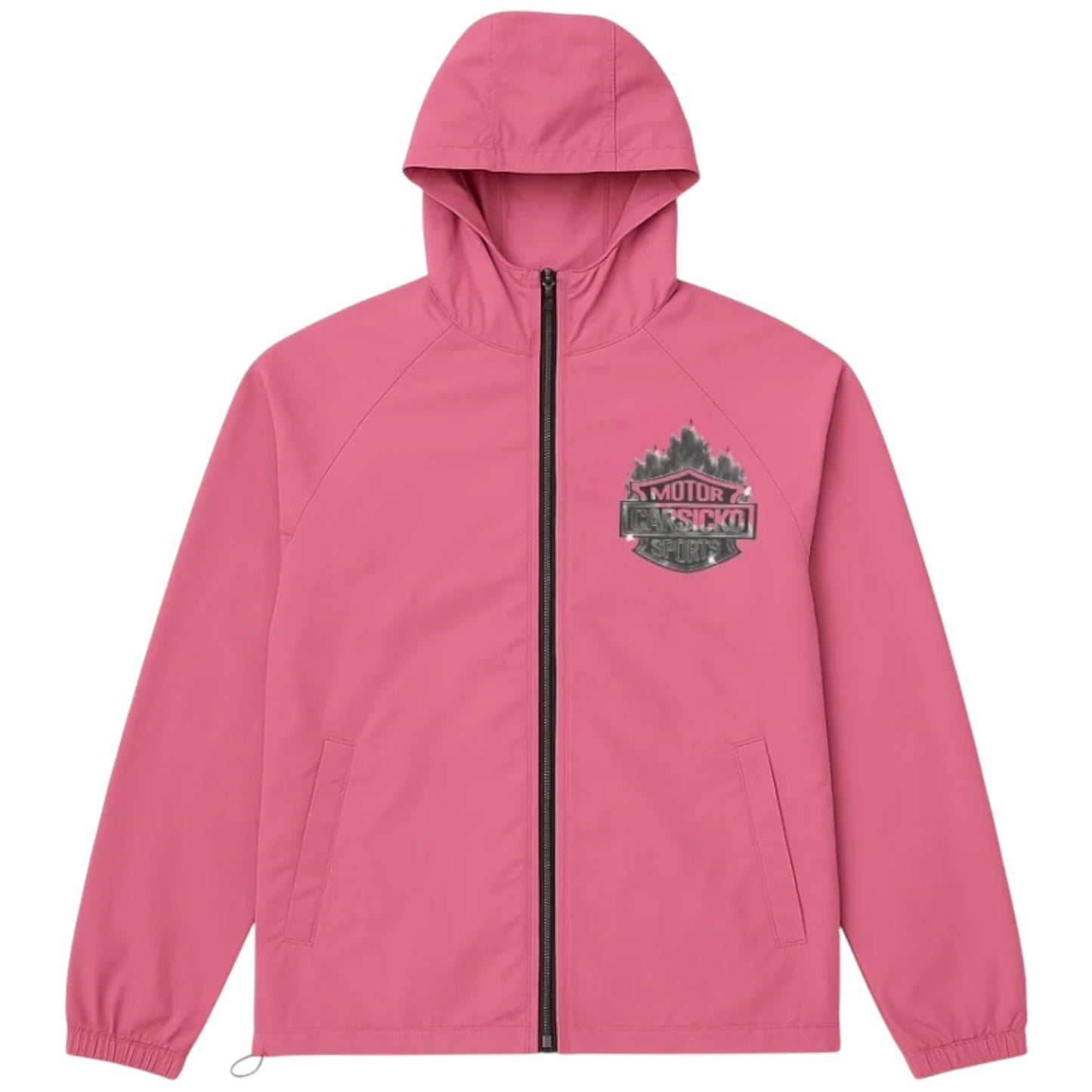 Carsicko Motorsports Windbreaker Jacket Pink
