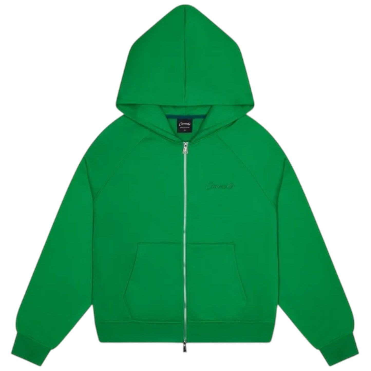 Carsicko Core Zip Up Hoodie Green