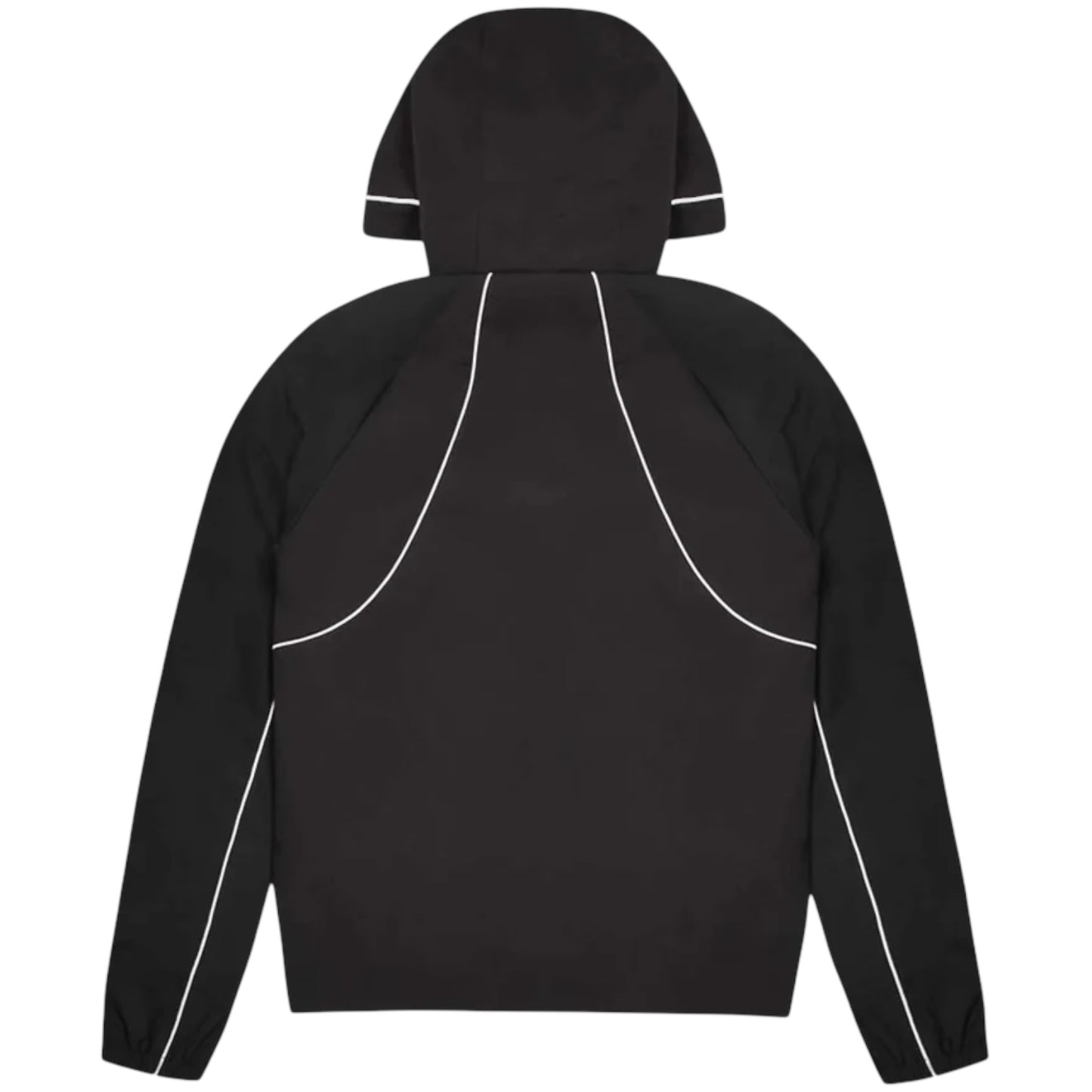Trapstar Hyperdrive Piped Windbreaker Black/White