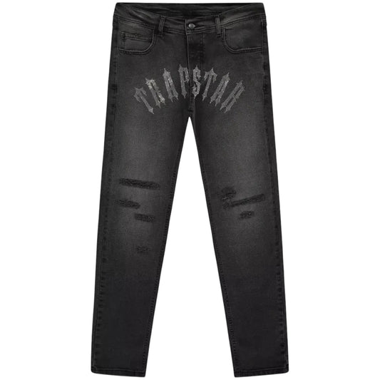Trapstar Diamante Arch Jeans Grey