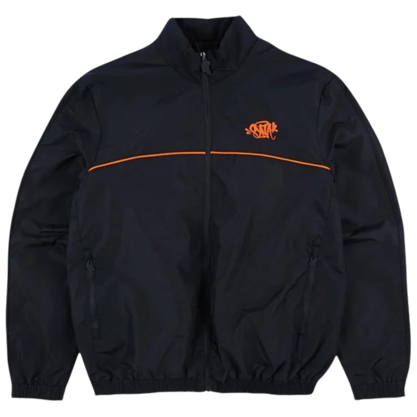 Syna World Shell Tracksuit Black/Orange