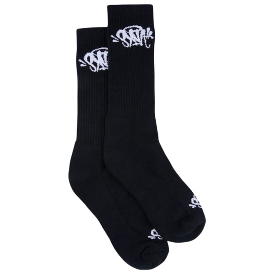 Syna World Socks Twin Pack Black/White