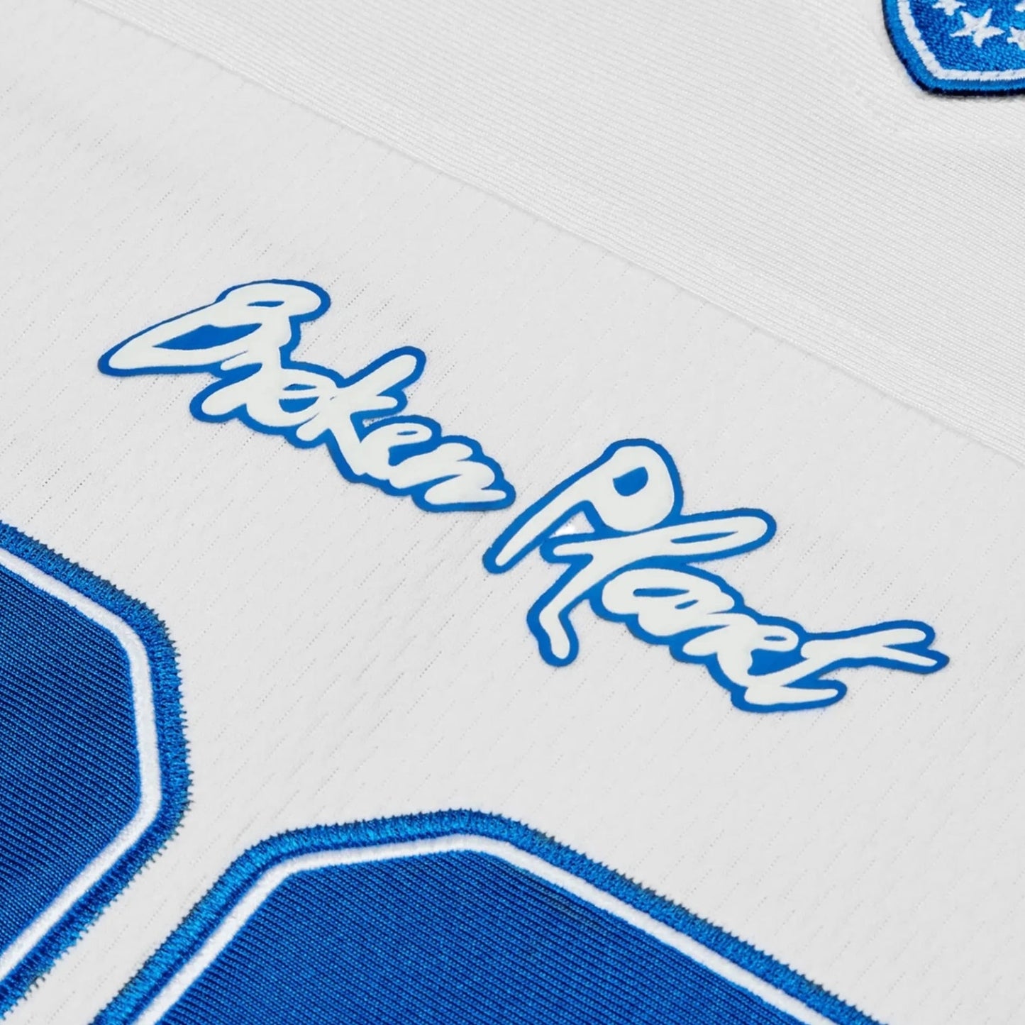 Broken Planet Football Jersey White/Blue