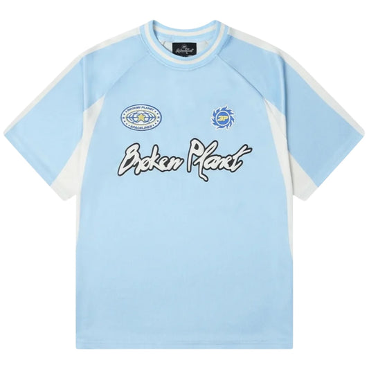 Broken Planet Football Jersey Light Blue