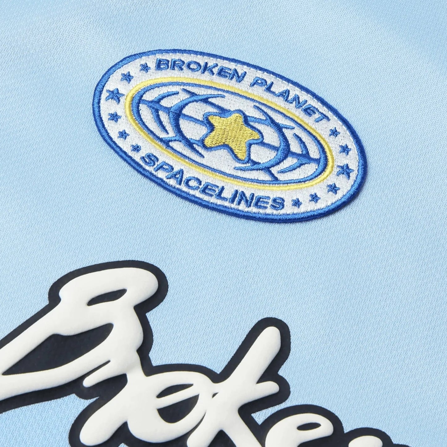 Broken Planet Football Jersey Light Blue