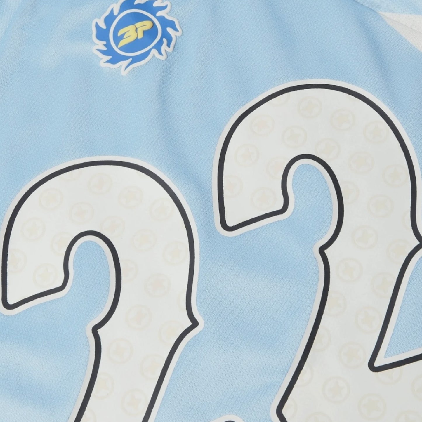 Broken Planet Football Jersey Light Blue