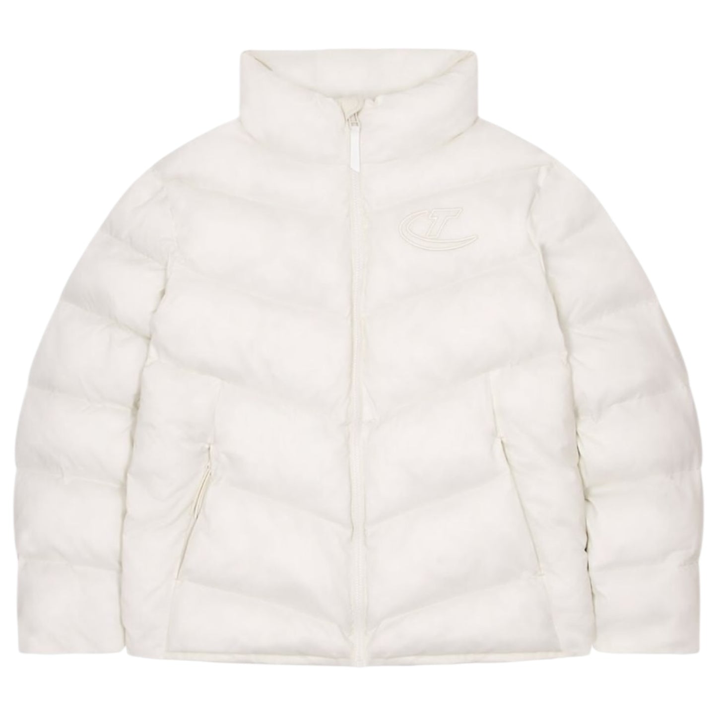 Trapstar Hyperdrive Puffer Jacket Off White