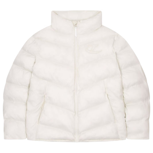 Trapstar Hyperdrive Puffer Jacket Off White
