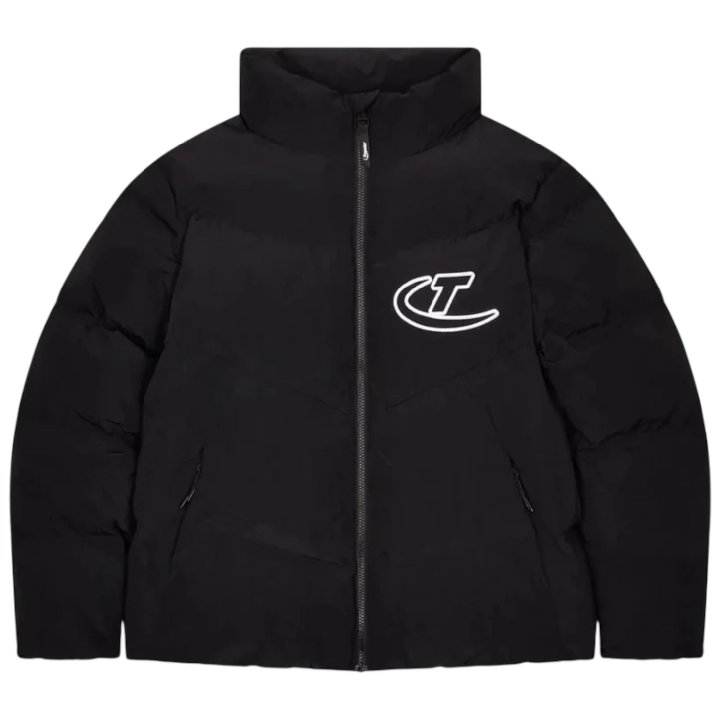 Trapstar Hyperdrive Ripstop Puffer Jacket Black/White