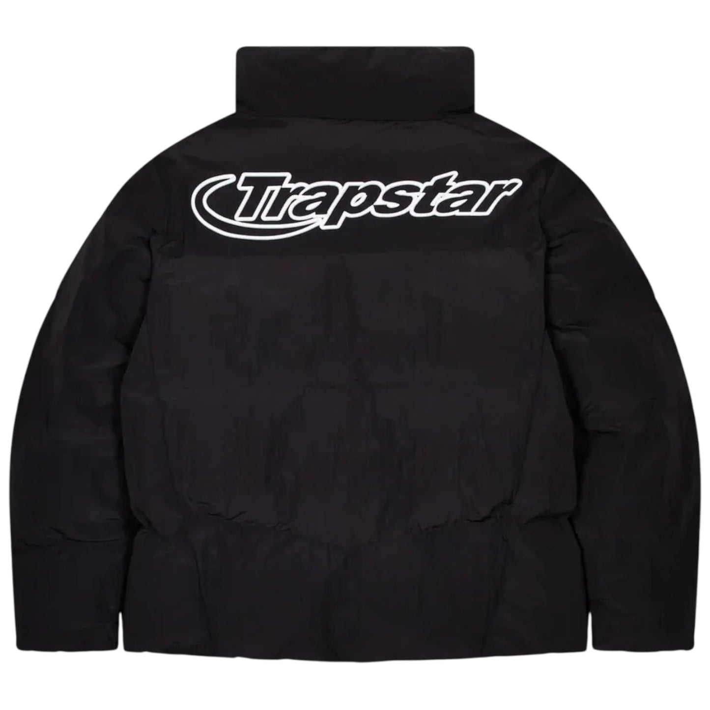 Trapstar Hyperdrive Ripstop Puffer Jacket Black/White