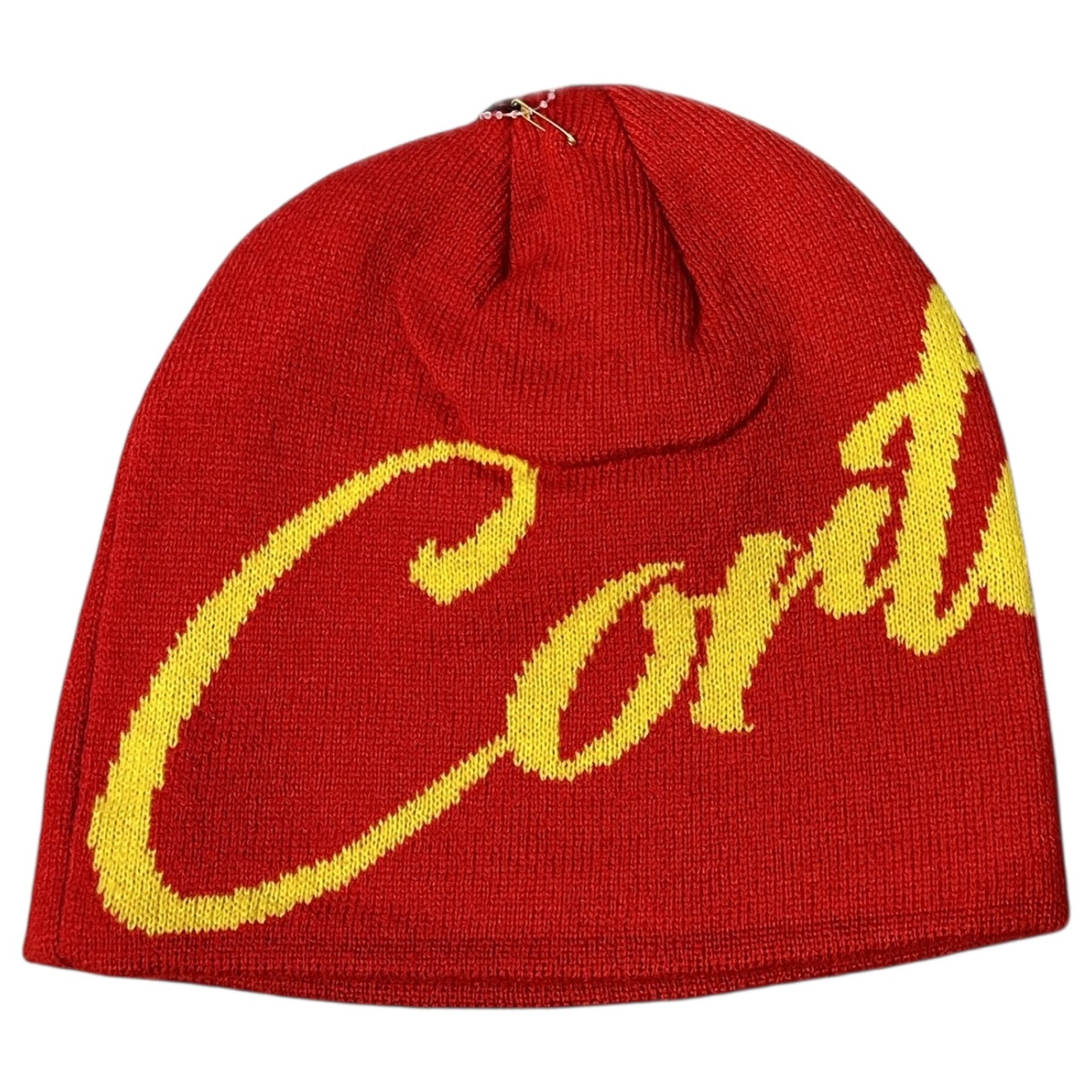 Corteiz OG Strike Skully Beanie Red
