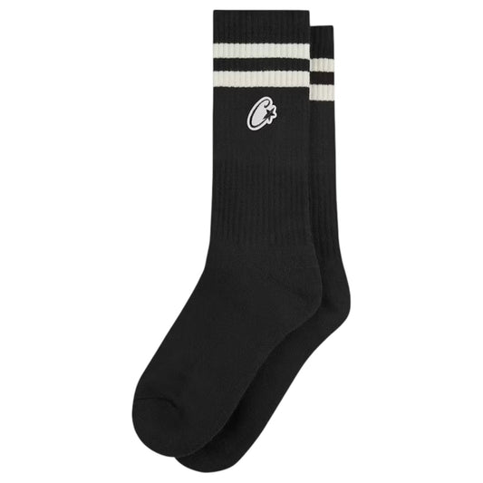 Corteiz Patch Socks Black