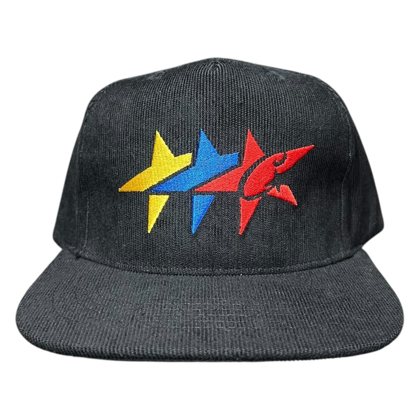 Corteiz C Star Corduroy Trucker Black
