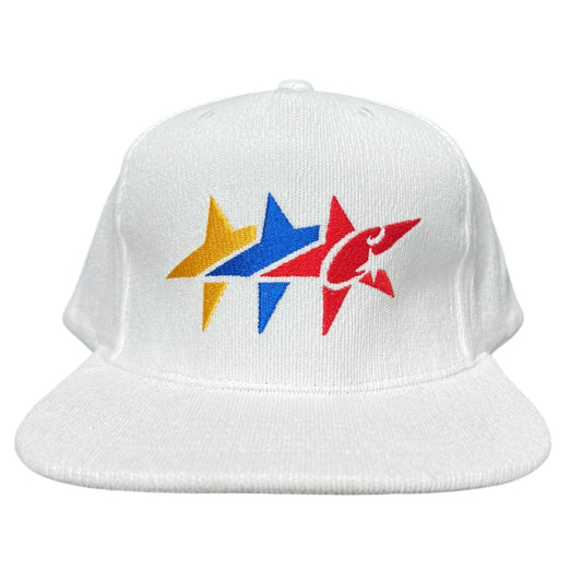 Corteiz C Star Corduroy Trucker White