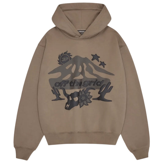 Broken Planet Off The Grid Hoodie Cinder Brown