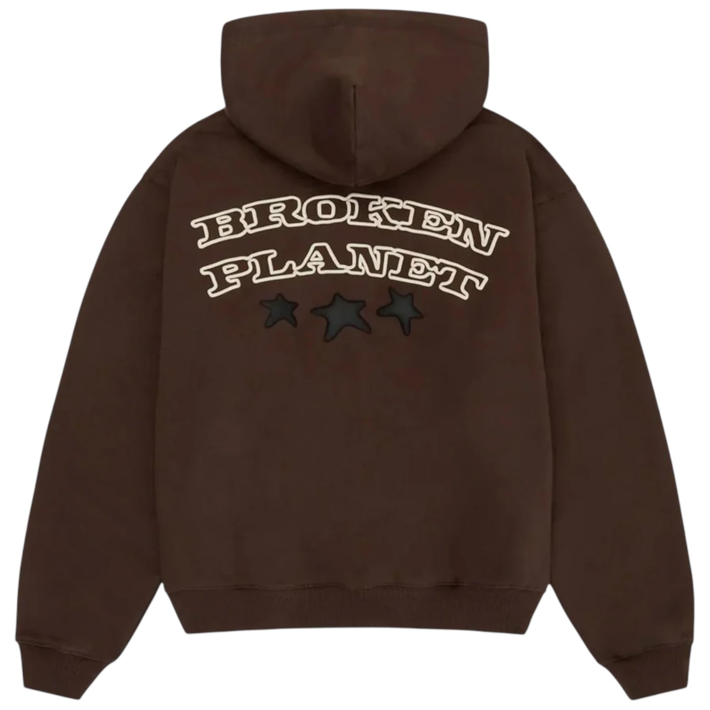 Broken Planet Out Of Service Hoodie Mocha Brown