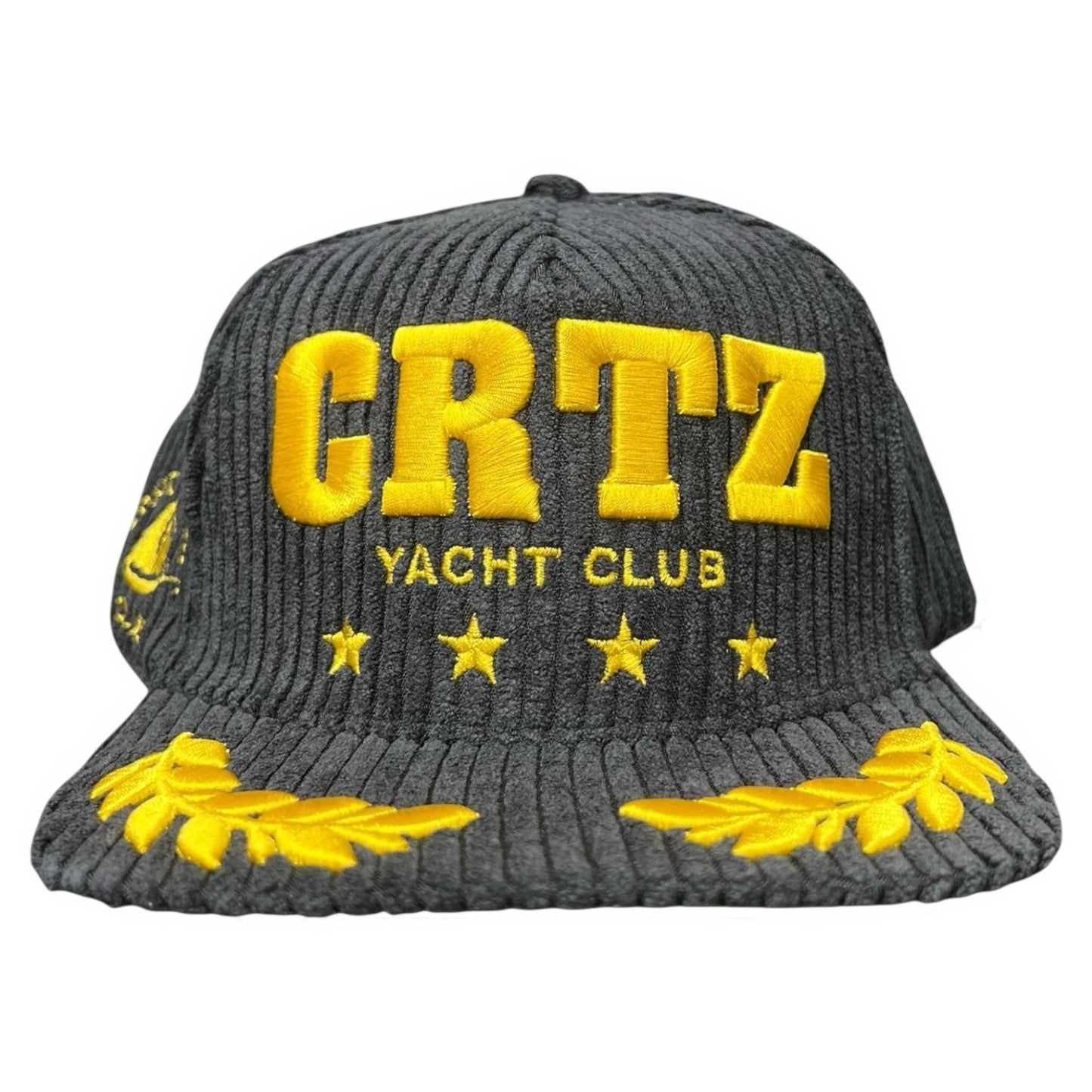 Corteiz Yacht Club Trucker Black