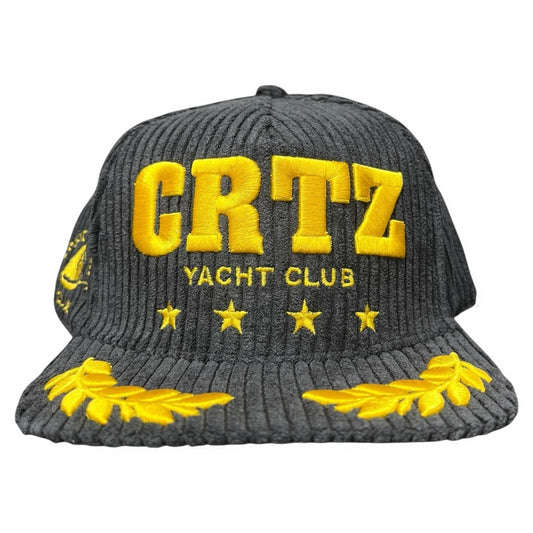 Corteiz Yacht Club Trucker Black